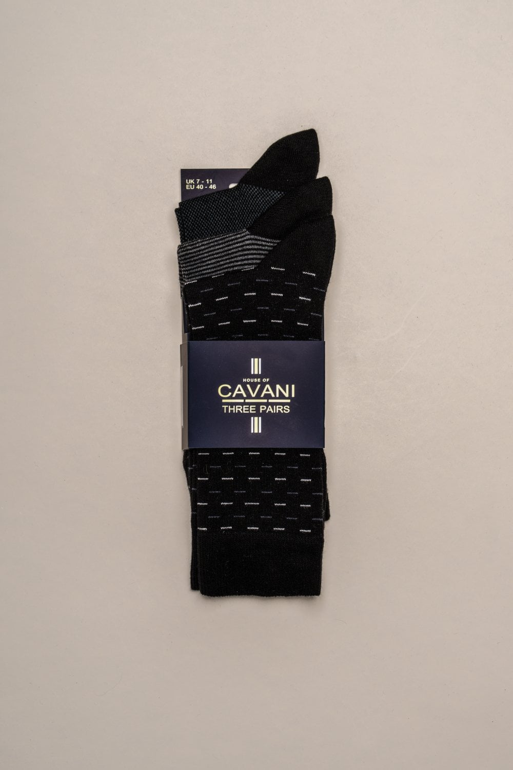 Cavani Tarossa Sokken 3 - paar - gentleman set