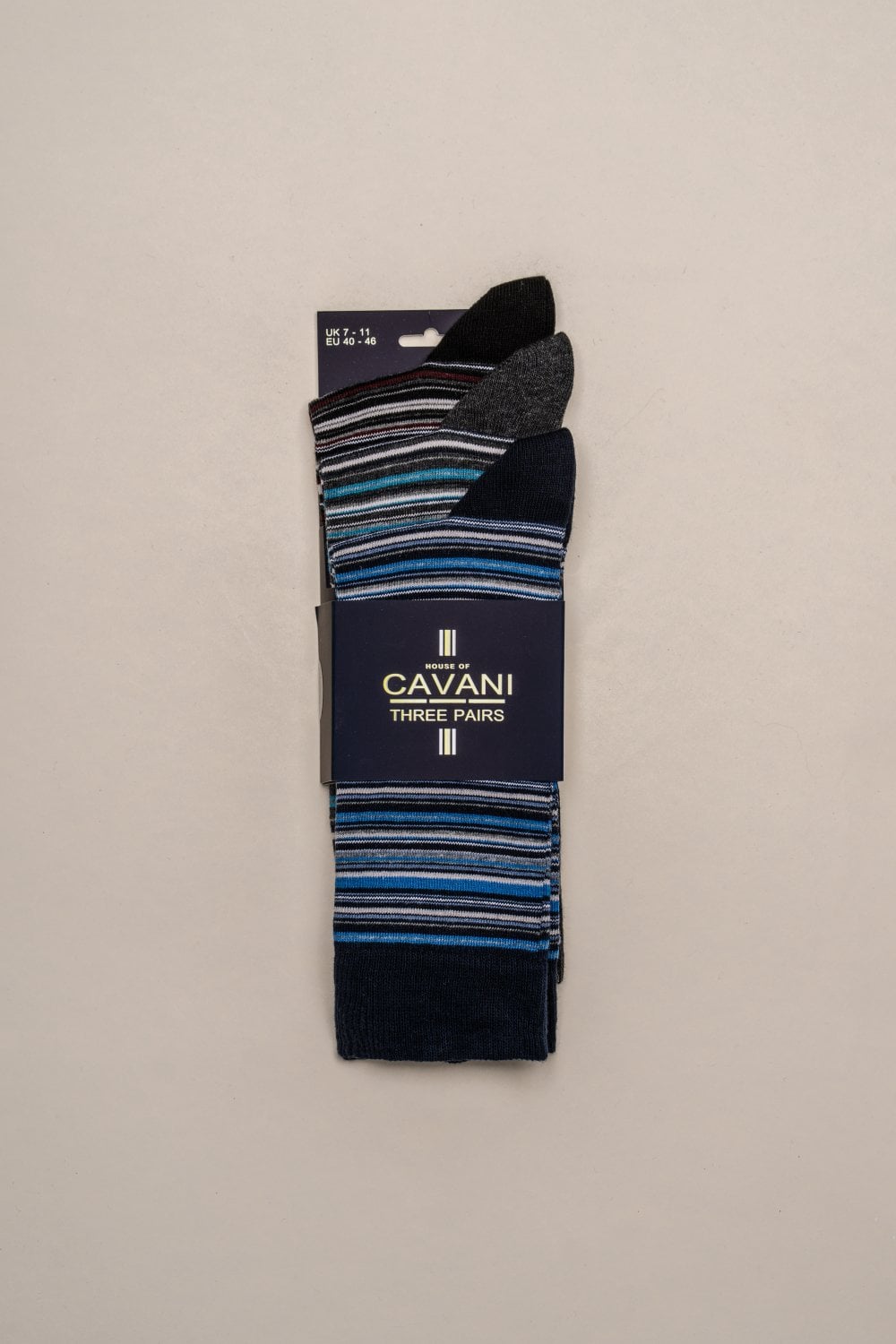 Cavani Tevot Sokken 3 - paar - gentleman set