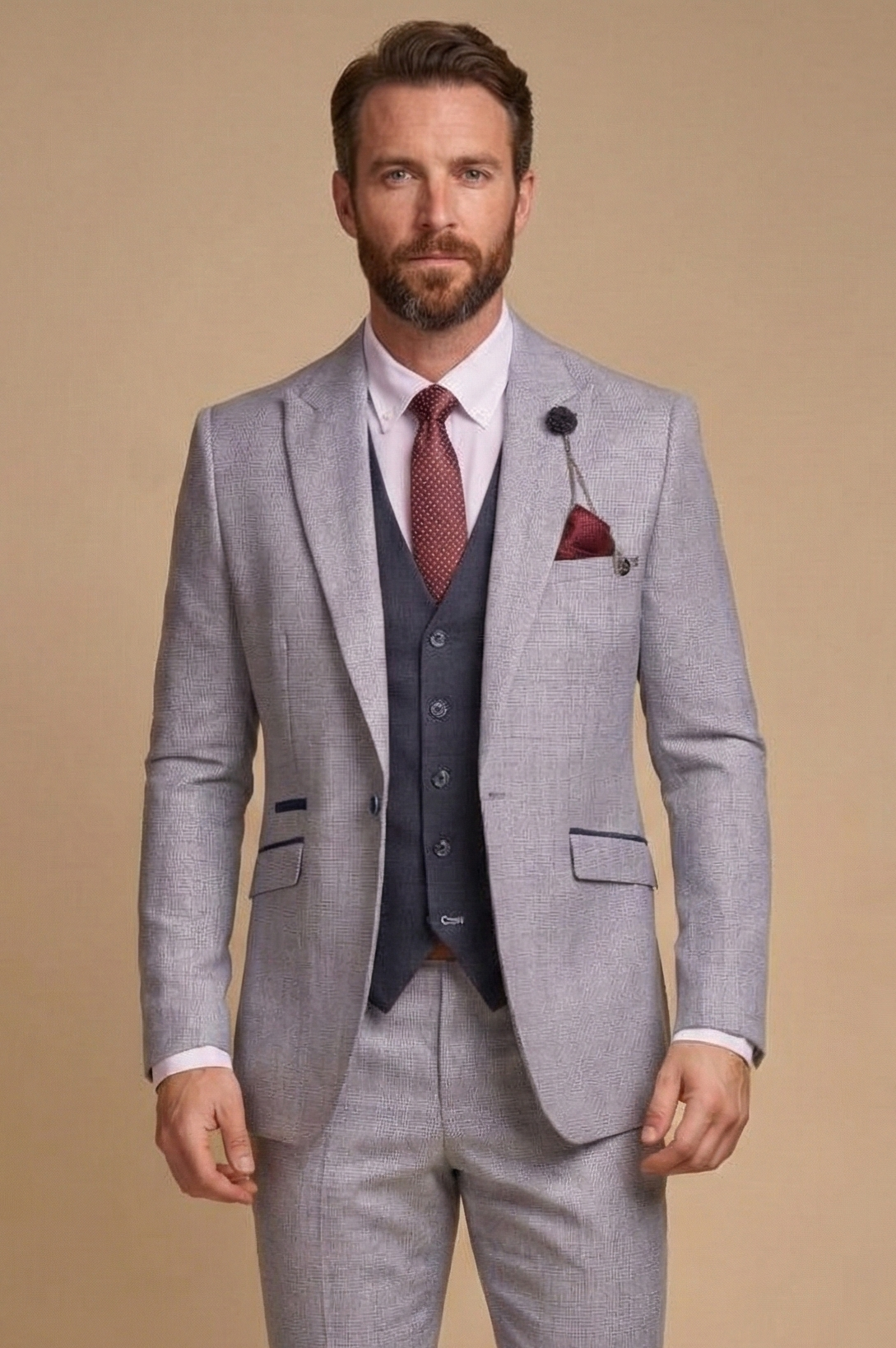 3-delig pak Cavani Caridi Sky blue Mix and Match