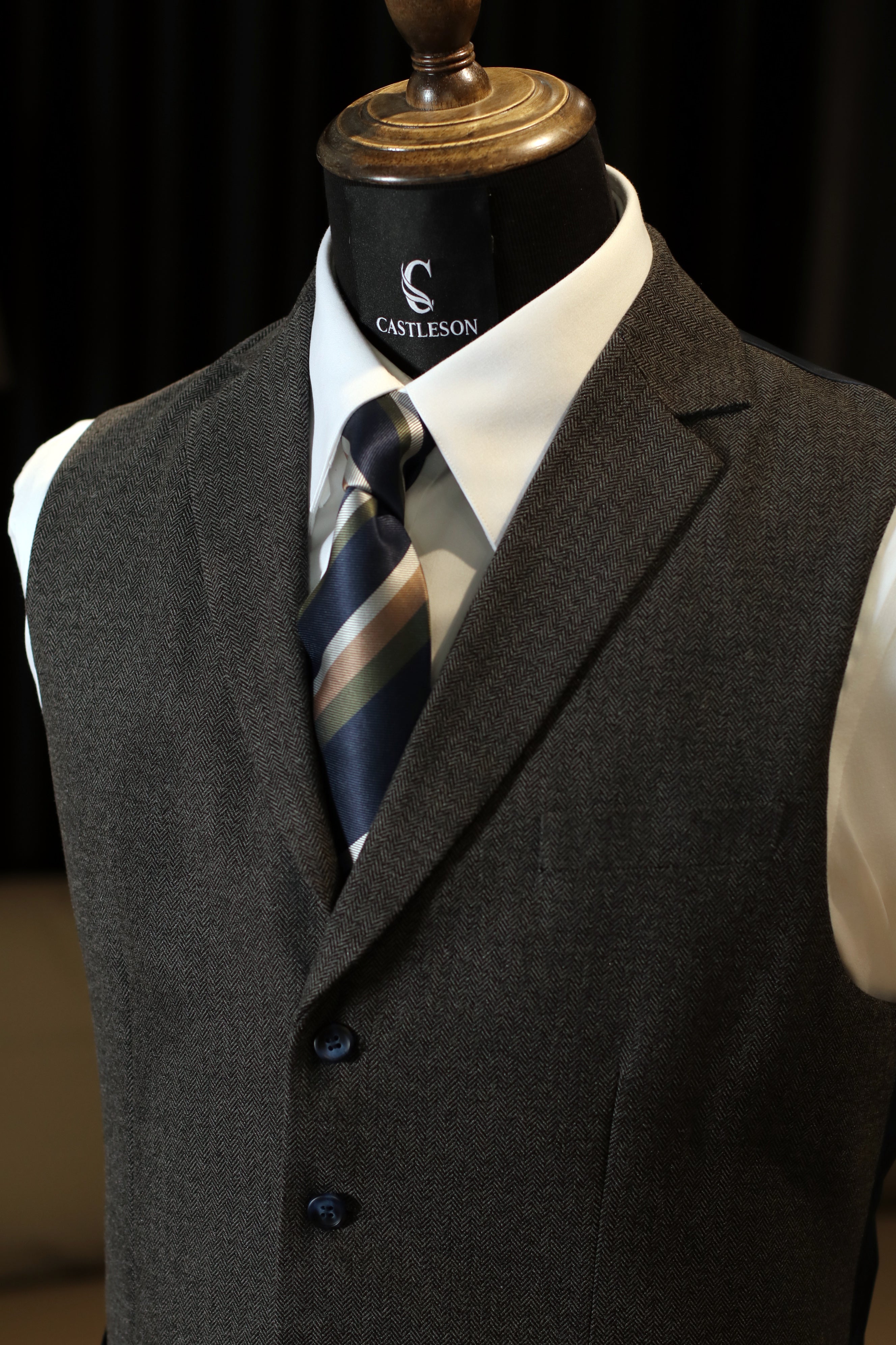 CASTLESON - Gilet Chief Grey