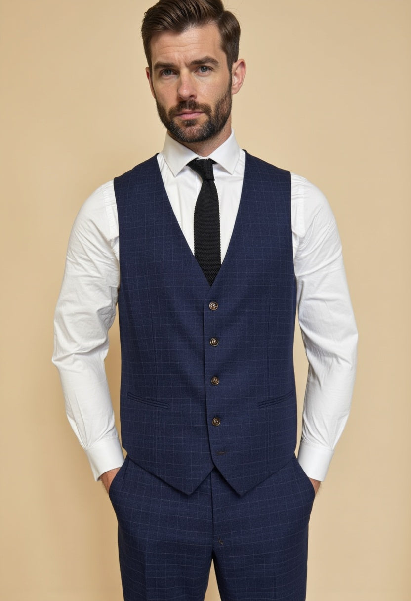 CASTLESON - Gilet Phantom Navy