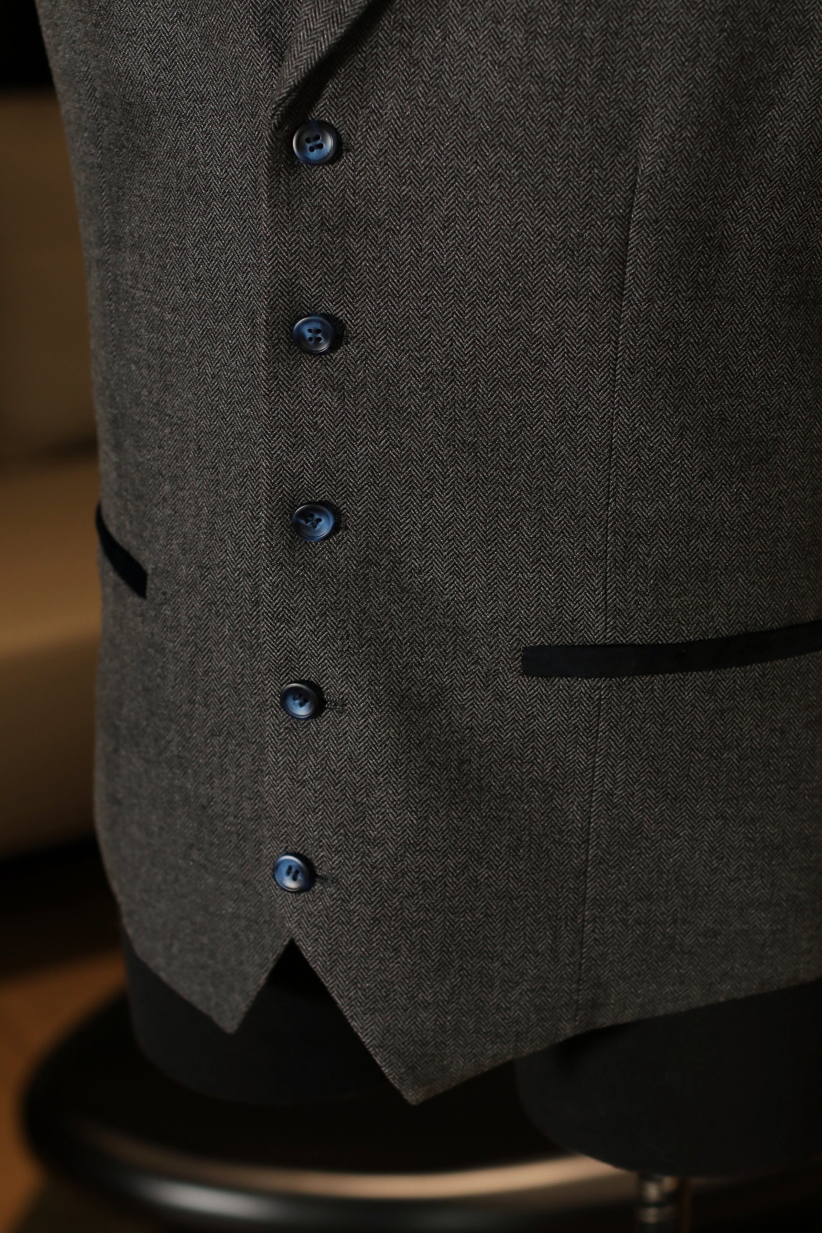 CASTLESON - Gilet Chief Grey