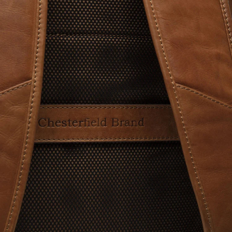 Leren Rugtas - The Chesterfield Brand Liverpool Cognac