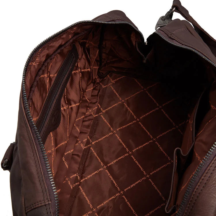 Leren Weekendtas - The Chesterfield Brand Melbourne Brown