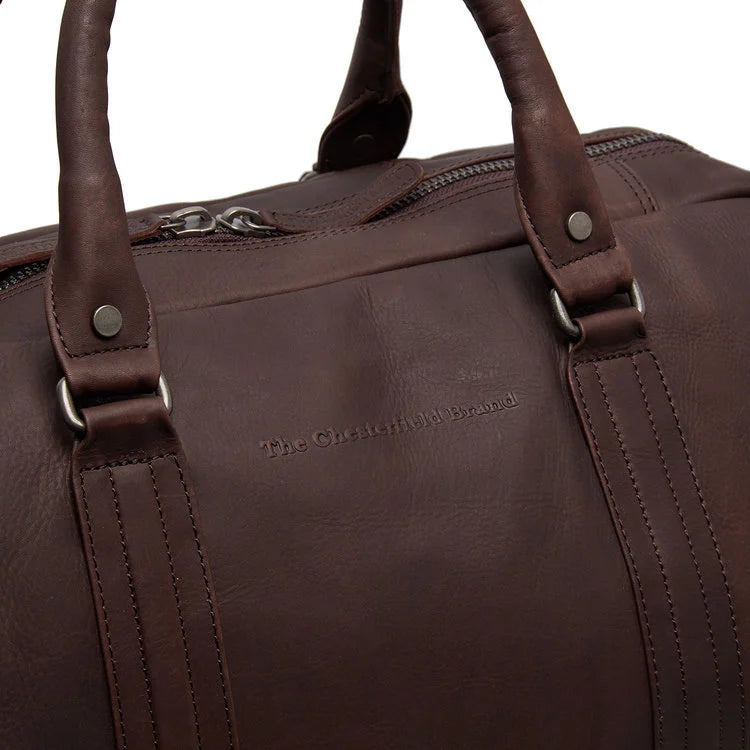 Leren Weekendtas - The Chesterfield Brand Perth Brown