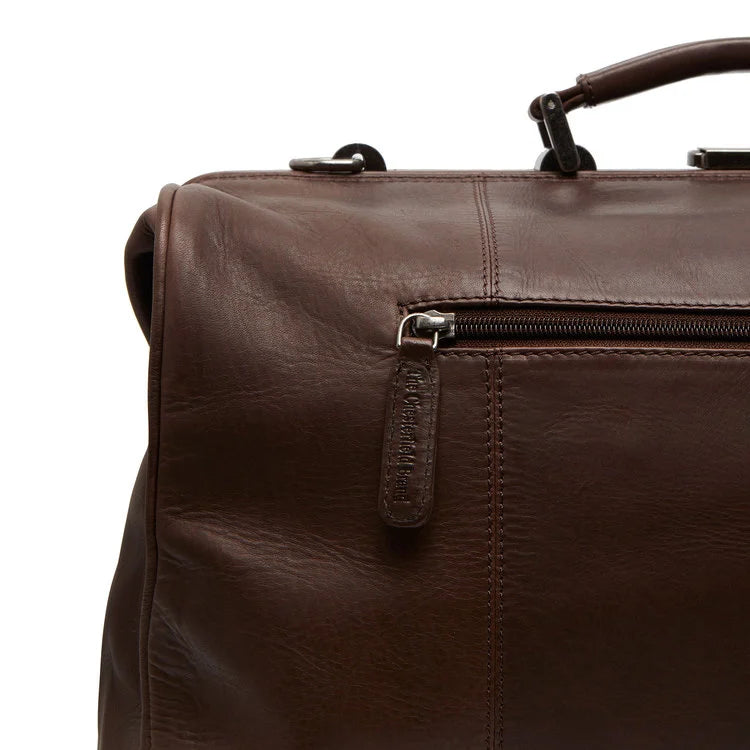 Leren Weekendtas - The Chesterfield Brand Texel Brown