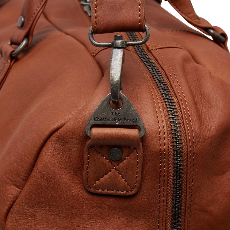 Leren Weekendtas - The Chesterfield Brand Melbourne Cognac