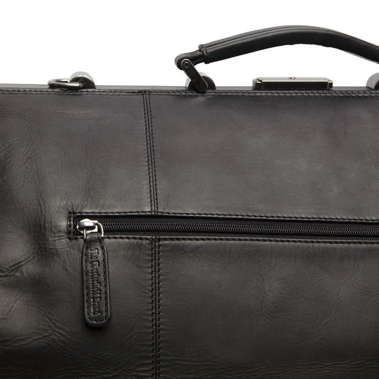 Leren Weekendtas - The Chesterfield Brand Corfu Black