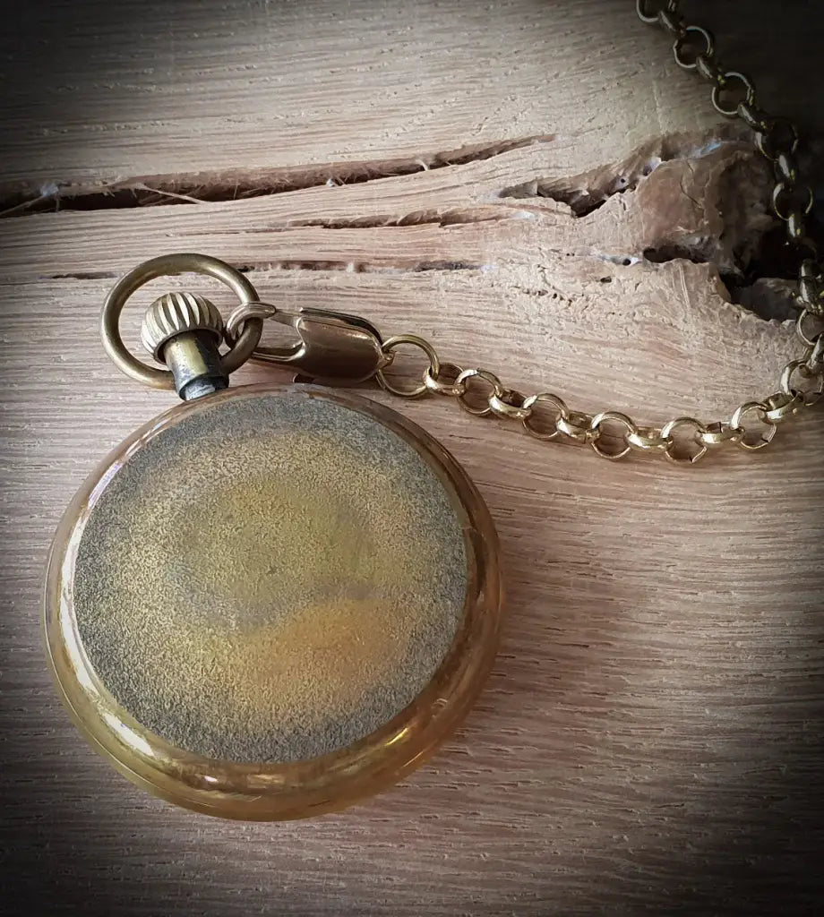 LONDON Vintage bronze Pocket Watch - pocketwatch