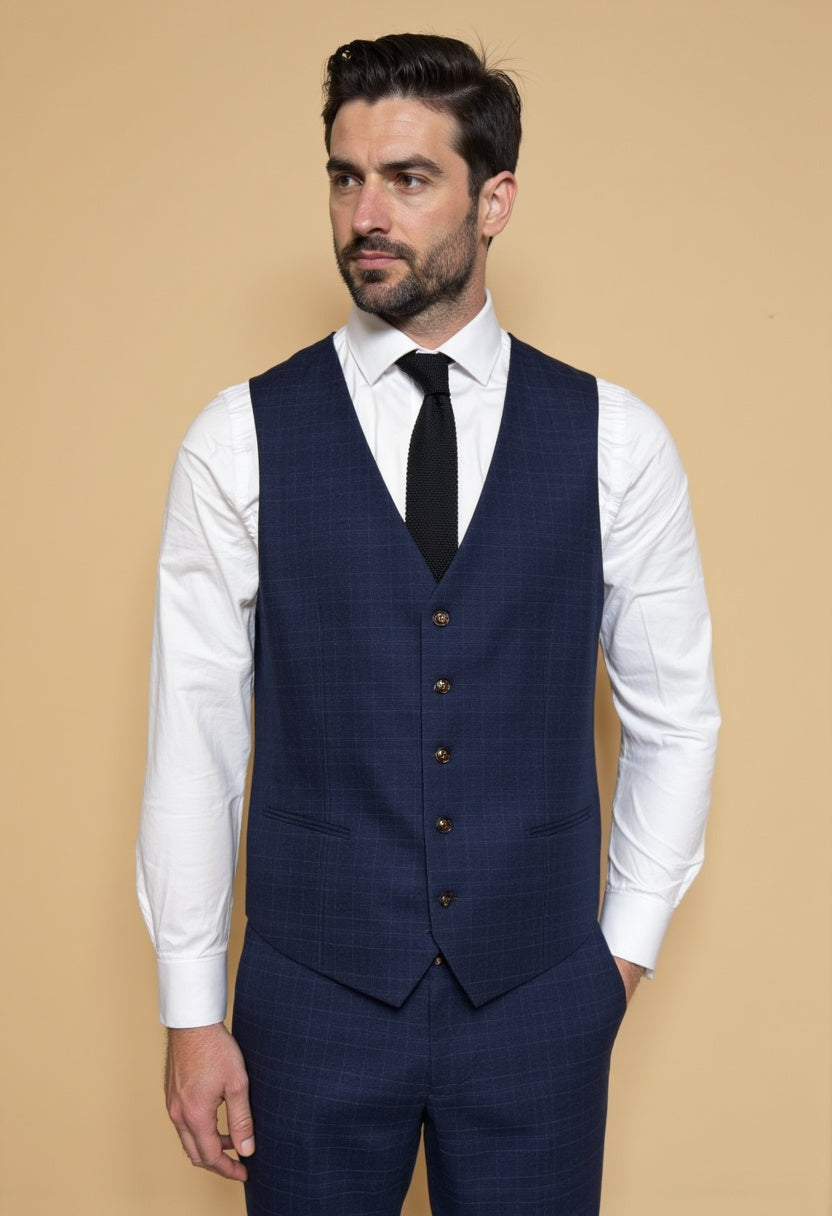 CASTLESON - Gilet Phantom Navy