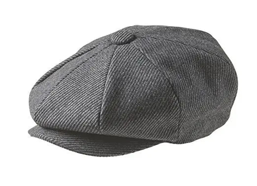 Peaky Blinders Cap Pinstripe grey - S 55cm - pet