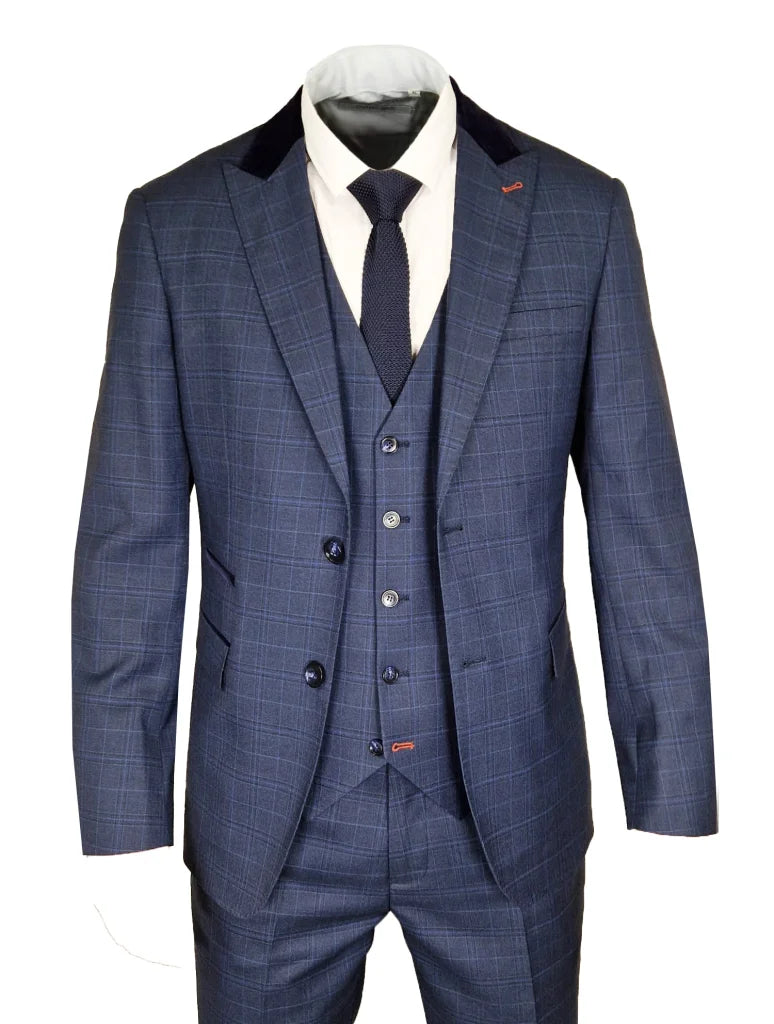 TAVERNY - Colbert Corporal Check Navy