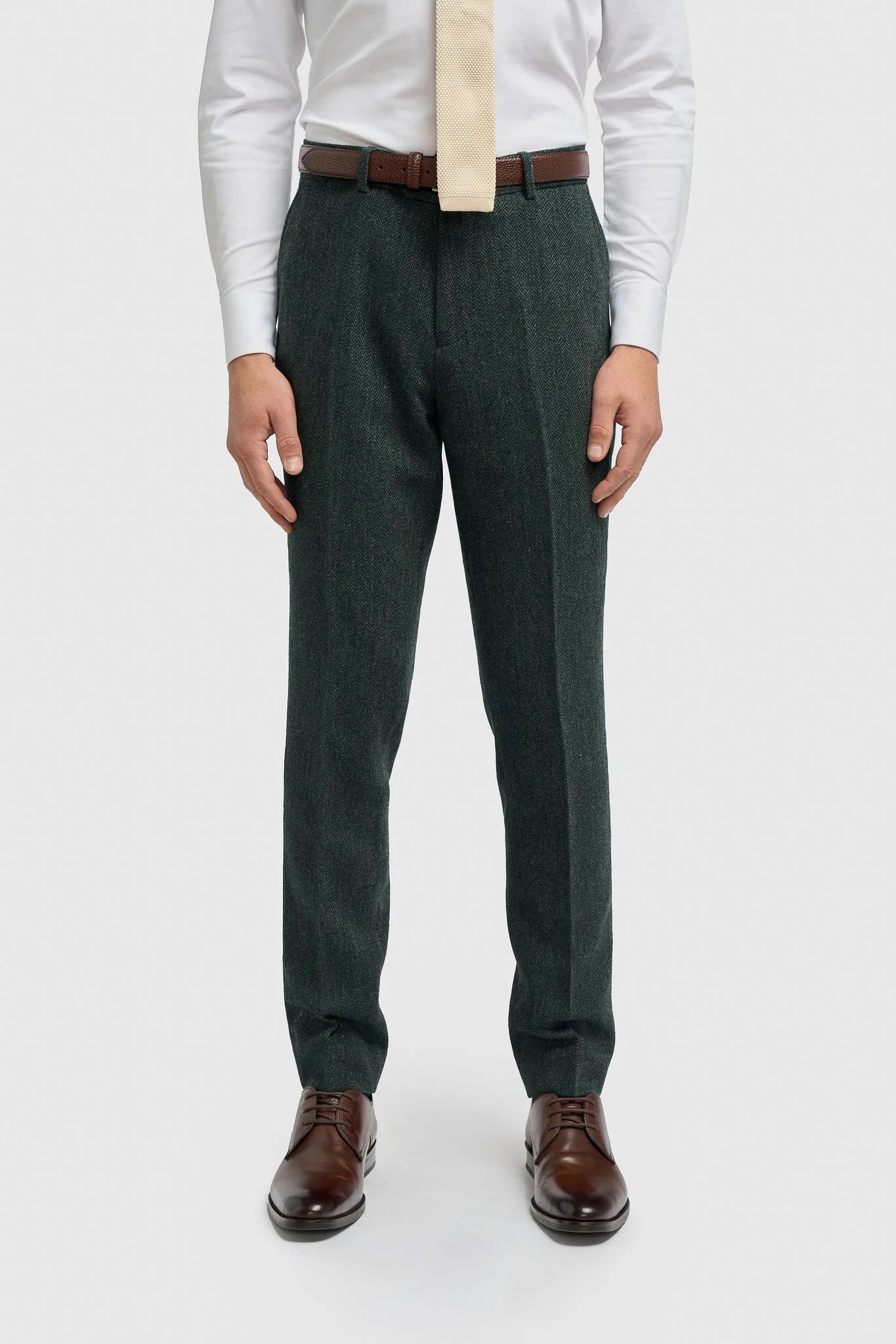 Driedelig Heren Kostuum - Cavani Thomas Lush Olive