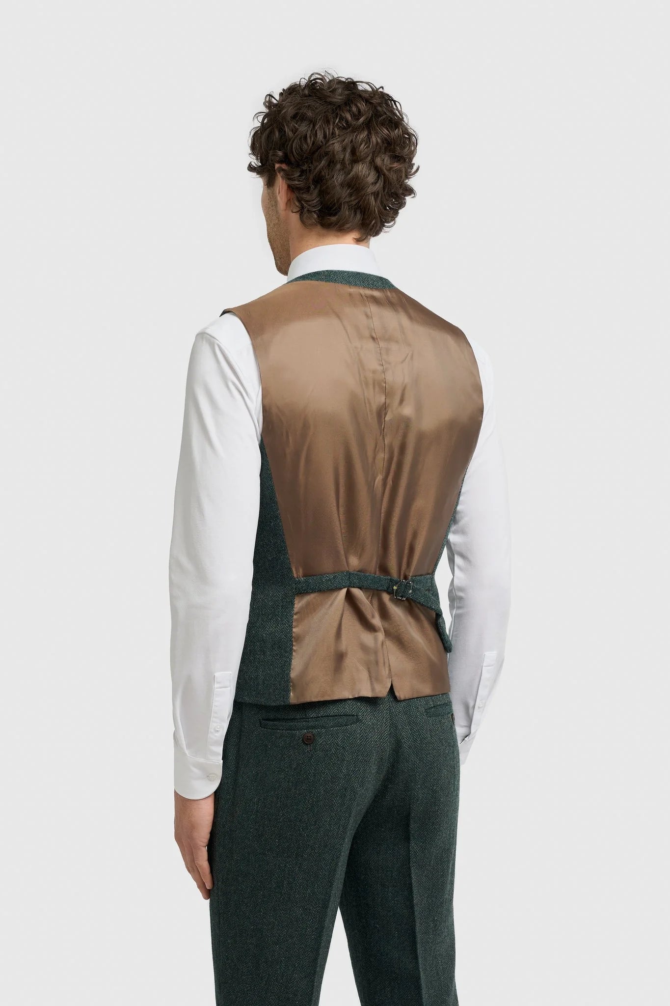 Driedelig Heren Kostuum - Cavani Thomas Lush Olive