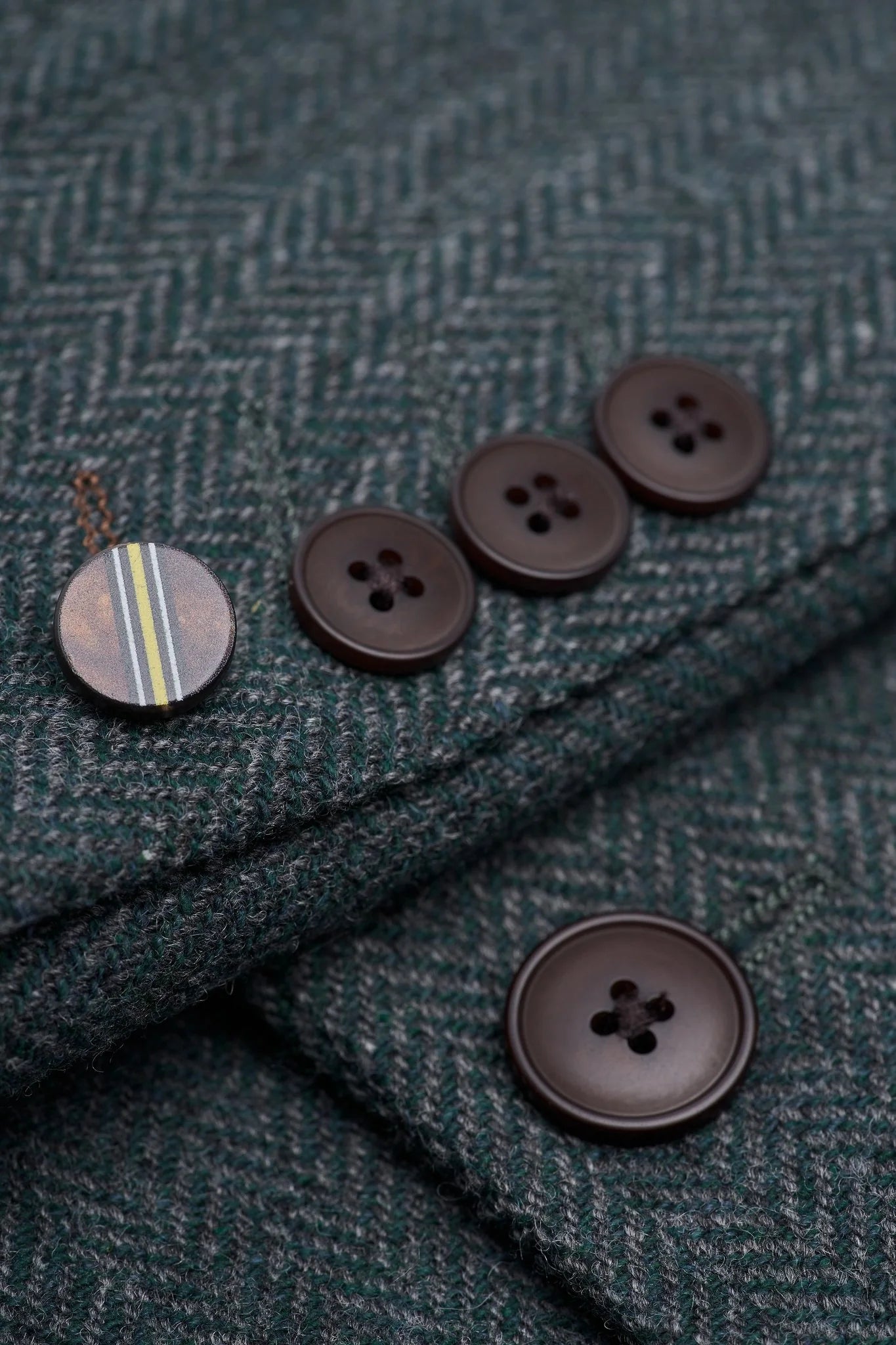 Driedelig Heren Kostuum - Cavani Thomas Lush Olive