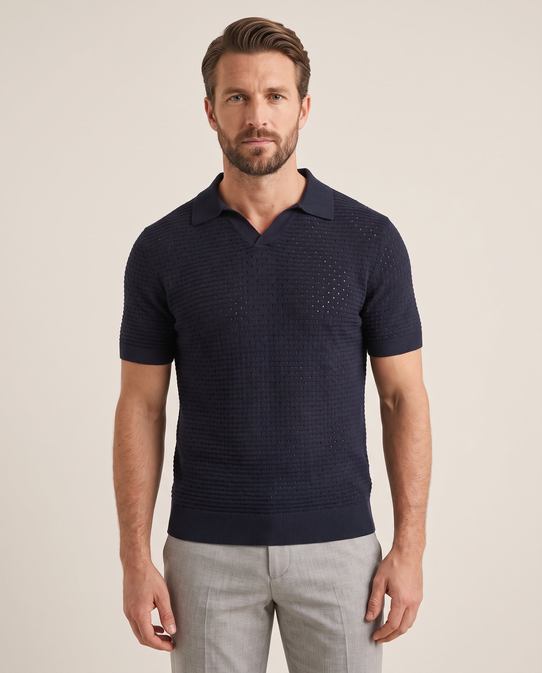 Cavani - Polo Axel Navy – modelfoto