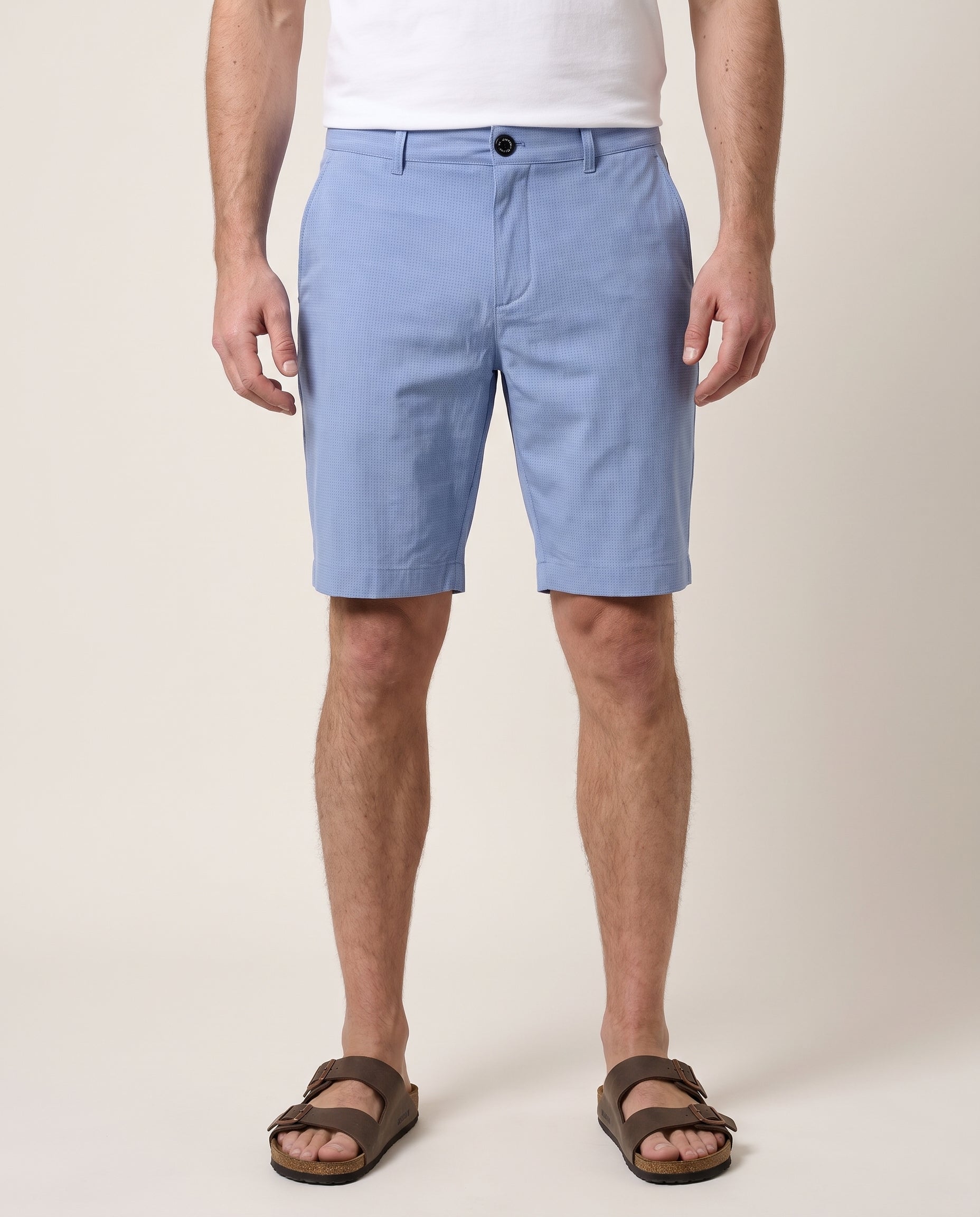 Cavani - Heren Korte Broek Denver Azure – modelfoto