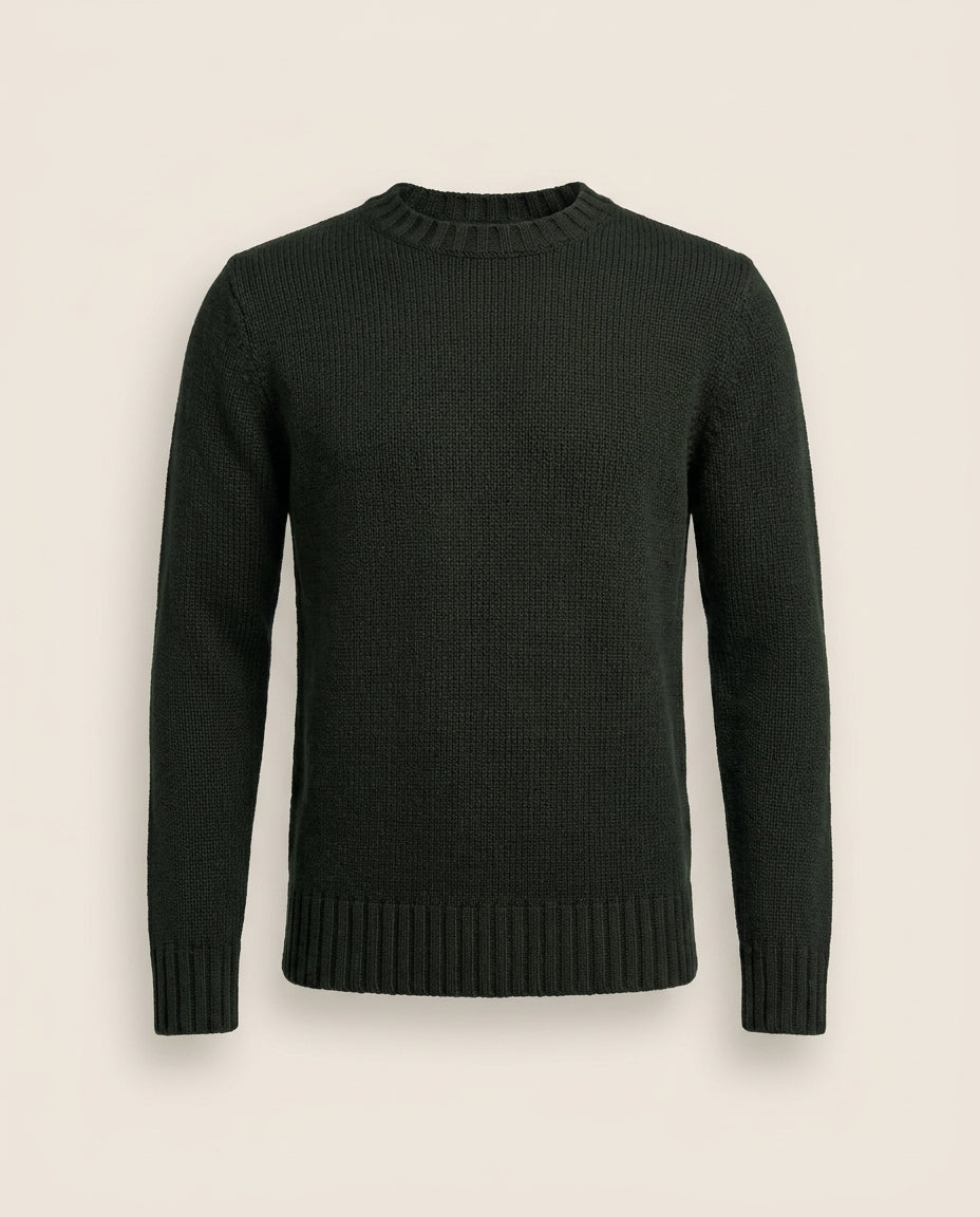 Cavani - Dark Green Jumper Farrel – productfoto