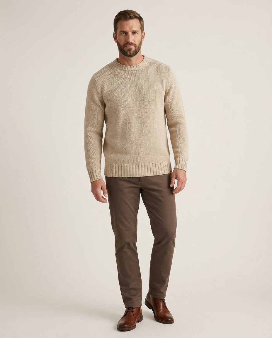 Cavani - Fawn Jumper Farrel – modelfoto
