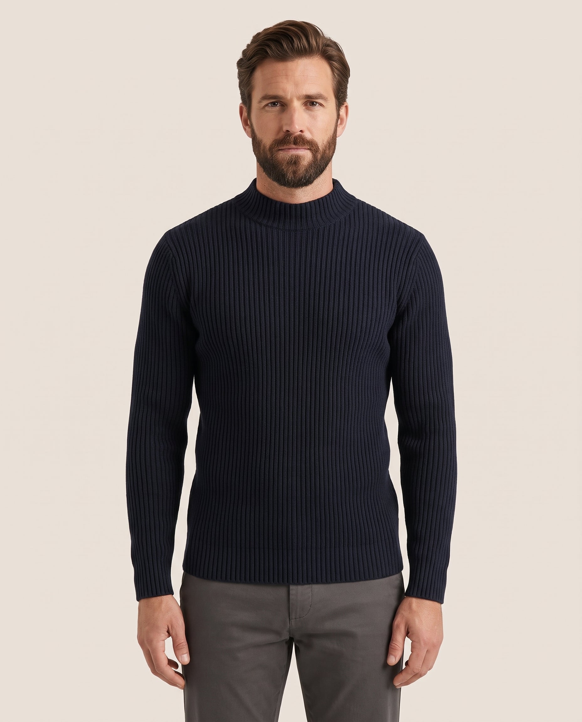 Cavani - Navy Jumper Fosco – modelfoto