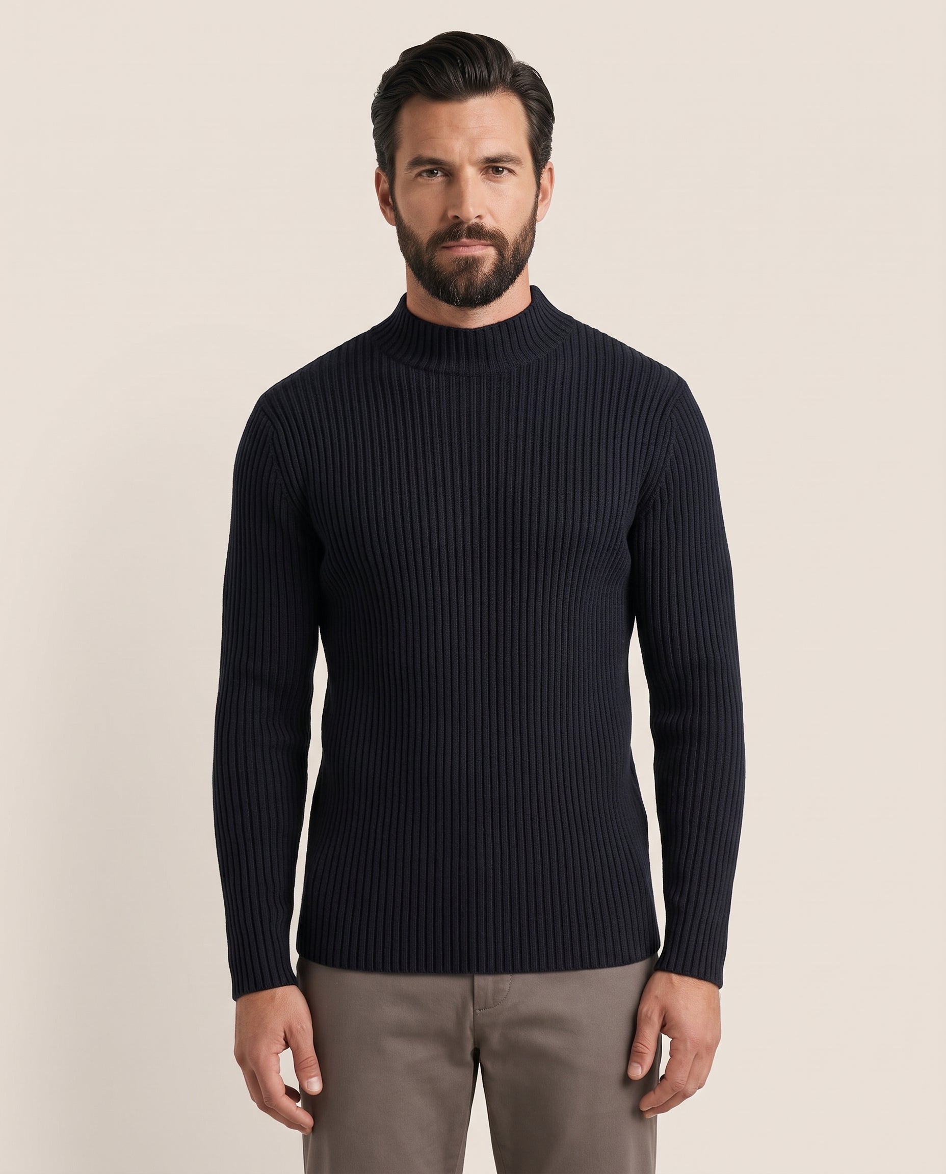 Cavani - Navy Jumper Fosco – modelfoto
