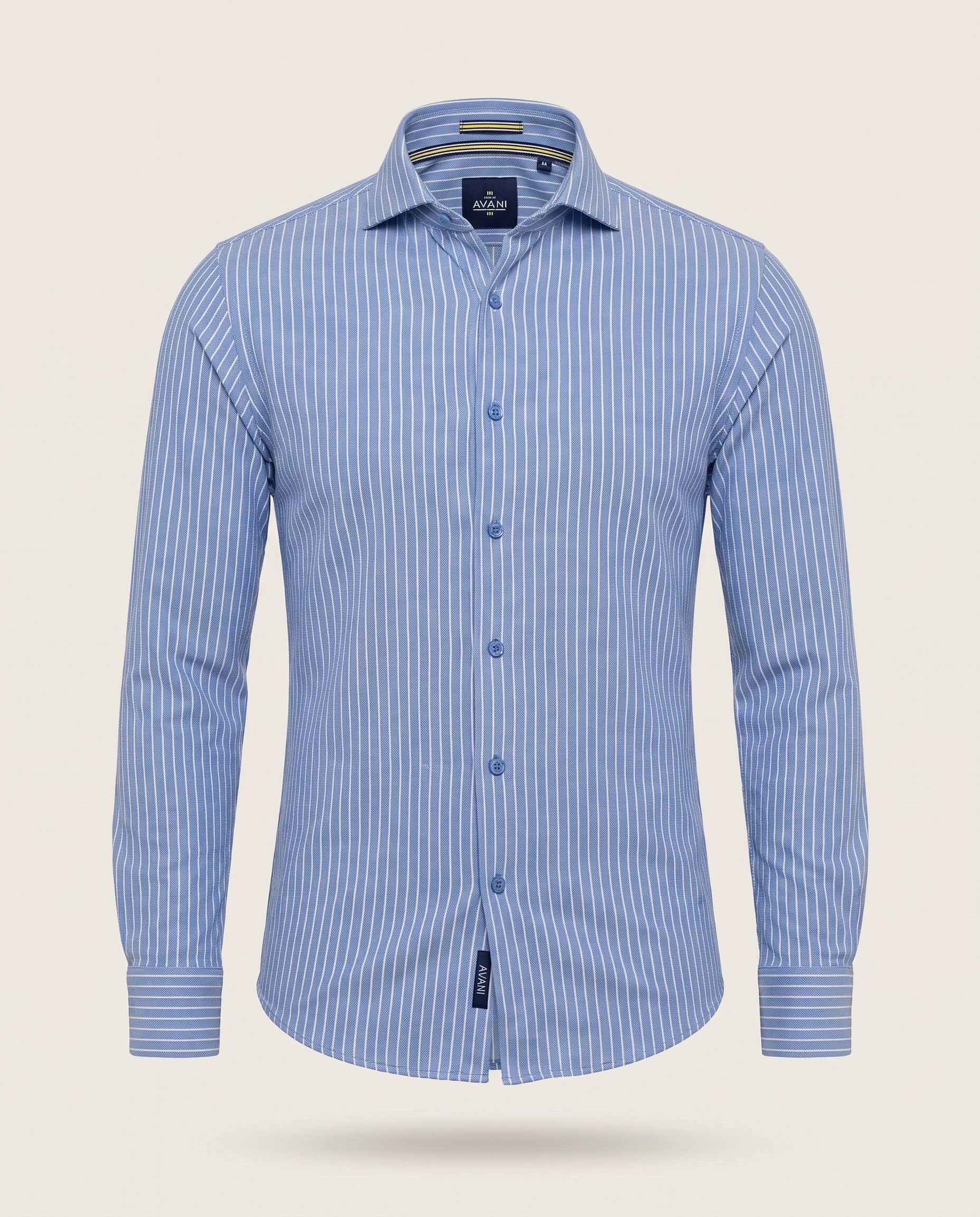 Cavani - Ashley Overhemd Blue Striped – productfoto zonder model