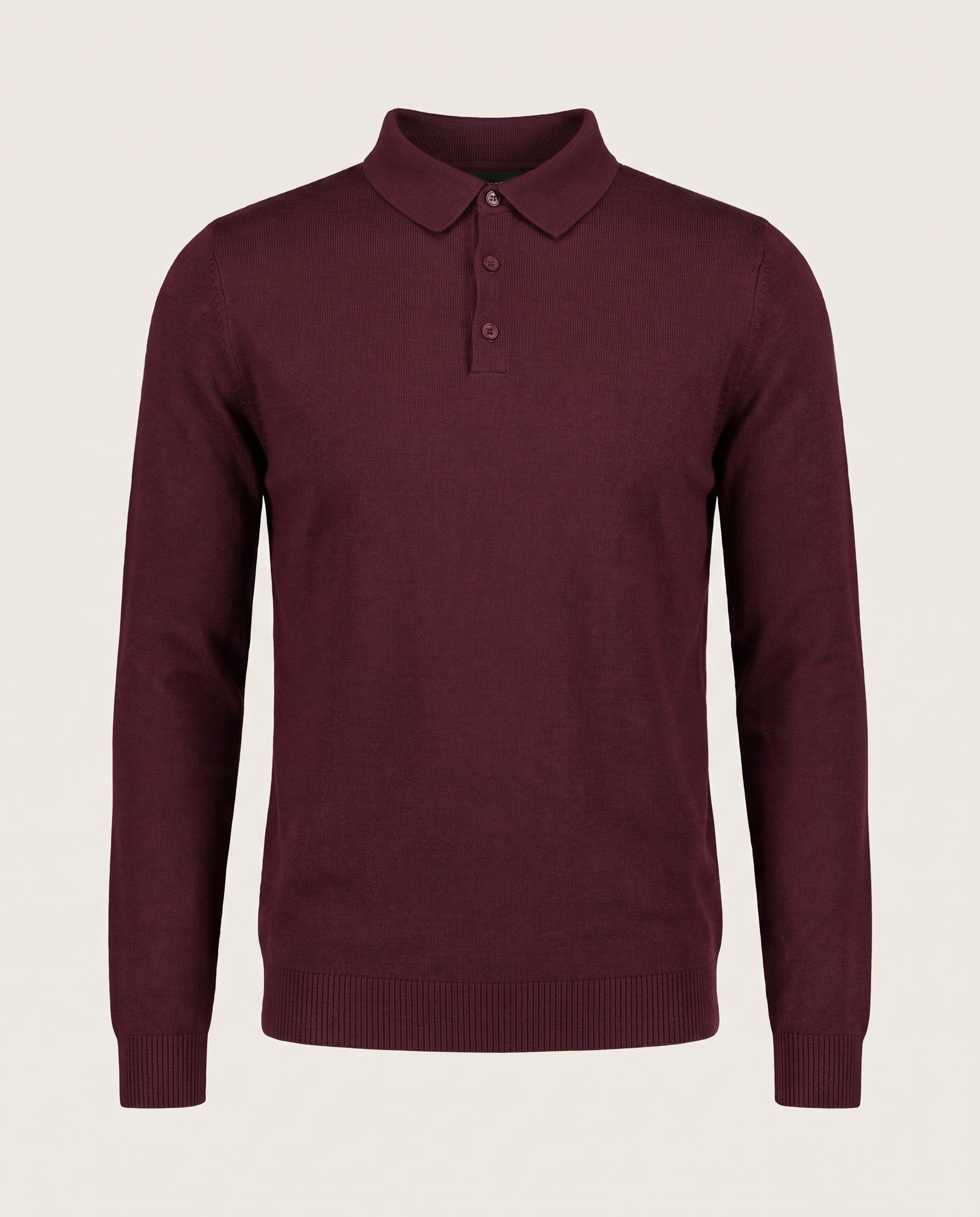 Cavani Boom Wine - Polo heren – productfoto zonder model