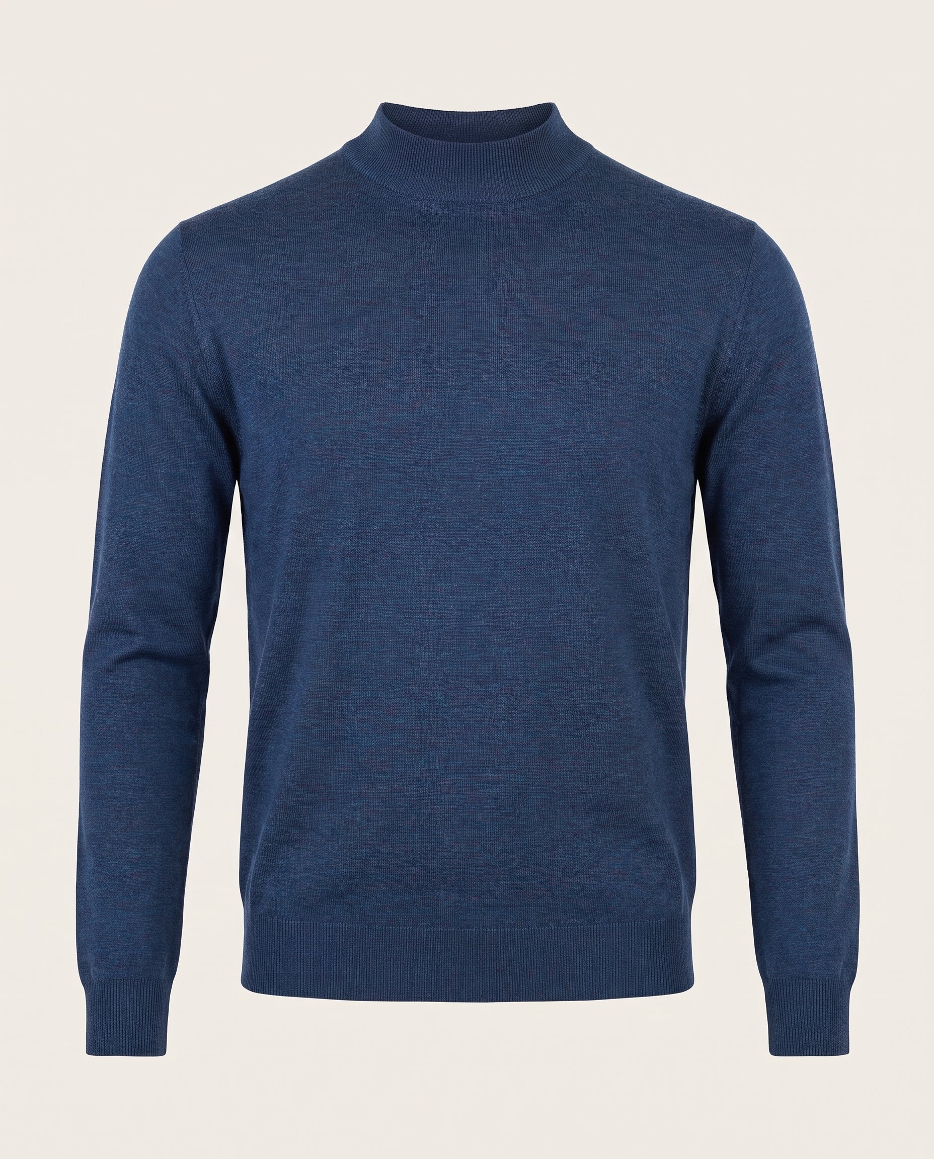 Cavani Colt Marl Blue - Trui met hoge hals heren – productfoto zonder model
