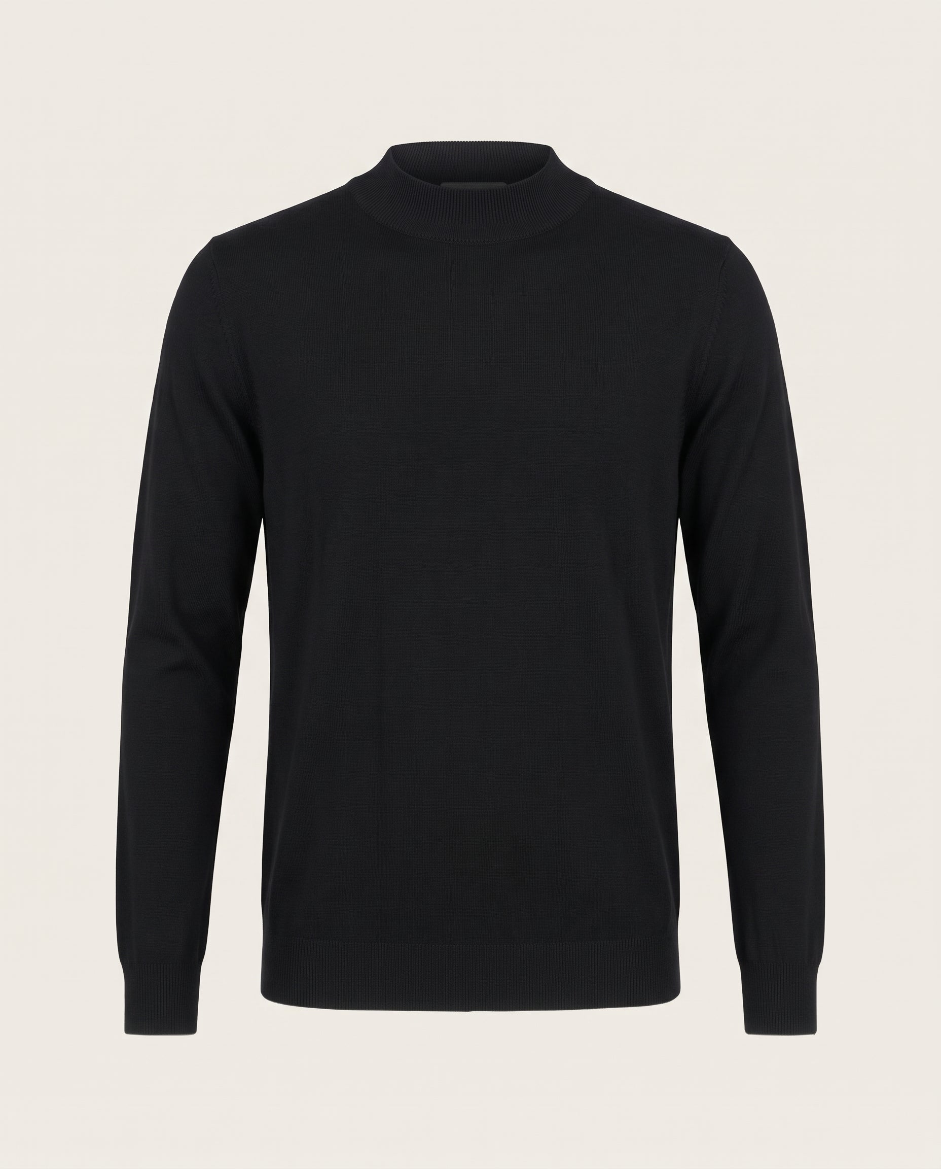 Cavani Colt Black - Trui met hoge hals heren – productfoto zonder model
