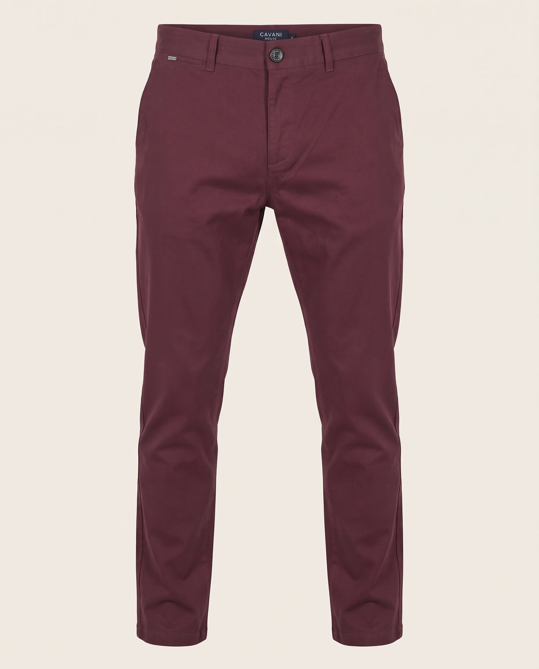 Cavani Dakota Wine - Chino heren Regular – productfoto zonder model
