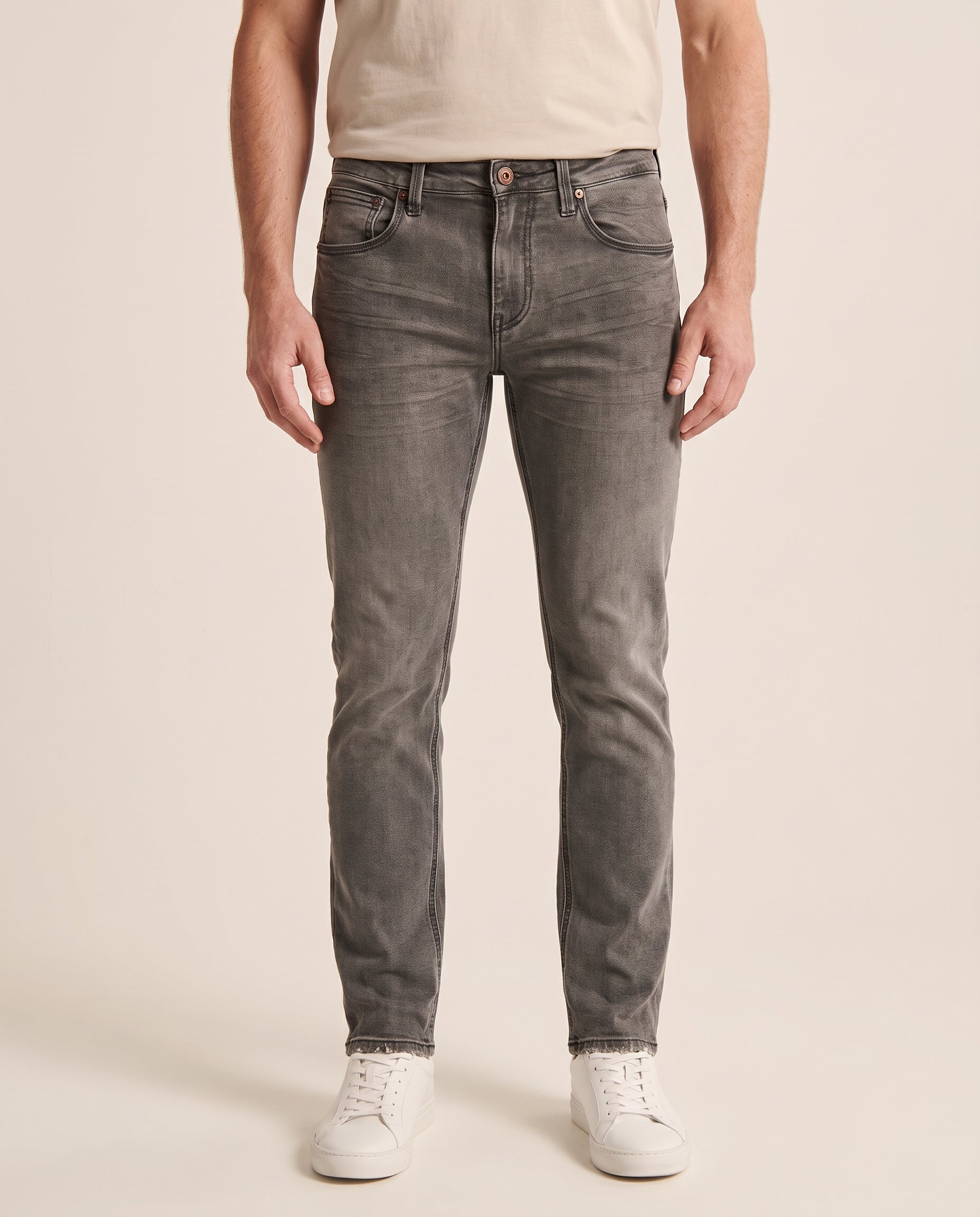 Cavani Evens Grey - Jeans heren – modelfoto