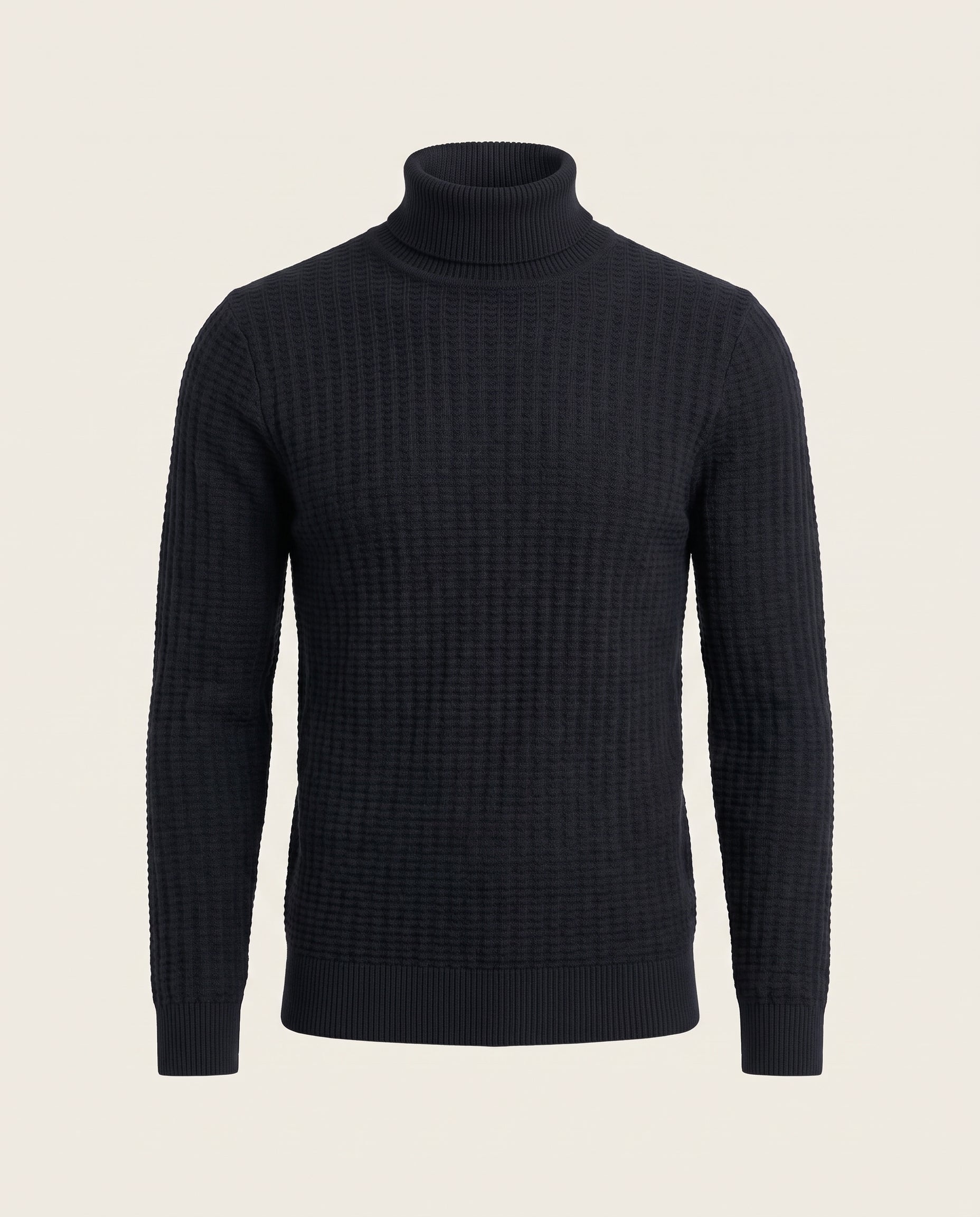 Cavani Argas Navy - Gebreide coltrui heren – productfoto zonder model