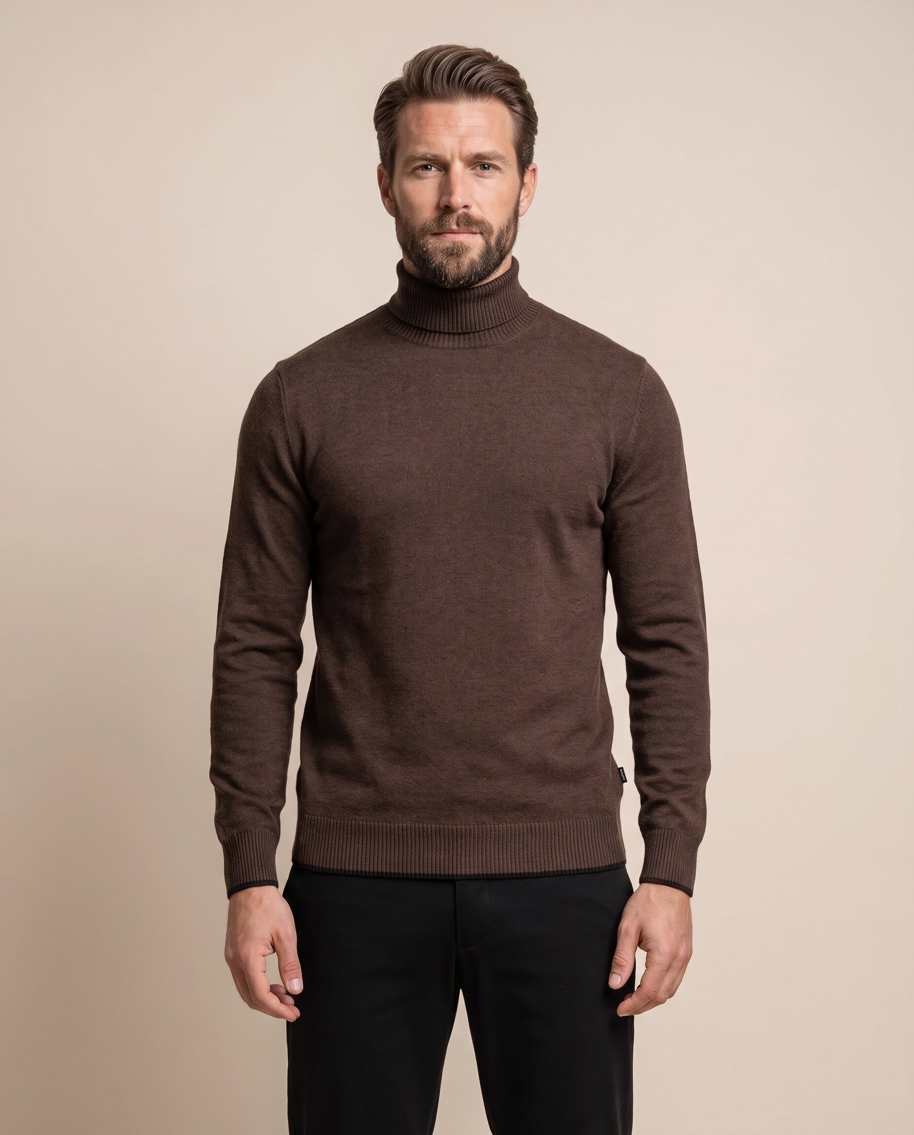 Karris Coltrui Heren Bruin - Cavani – modelfoto