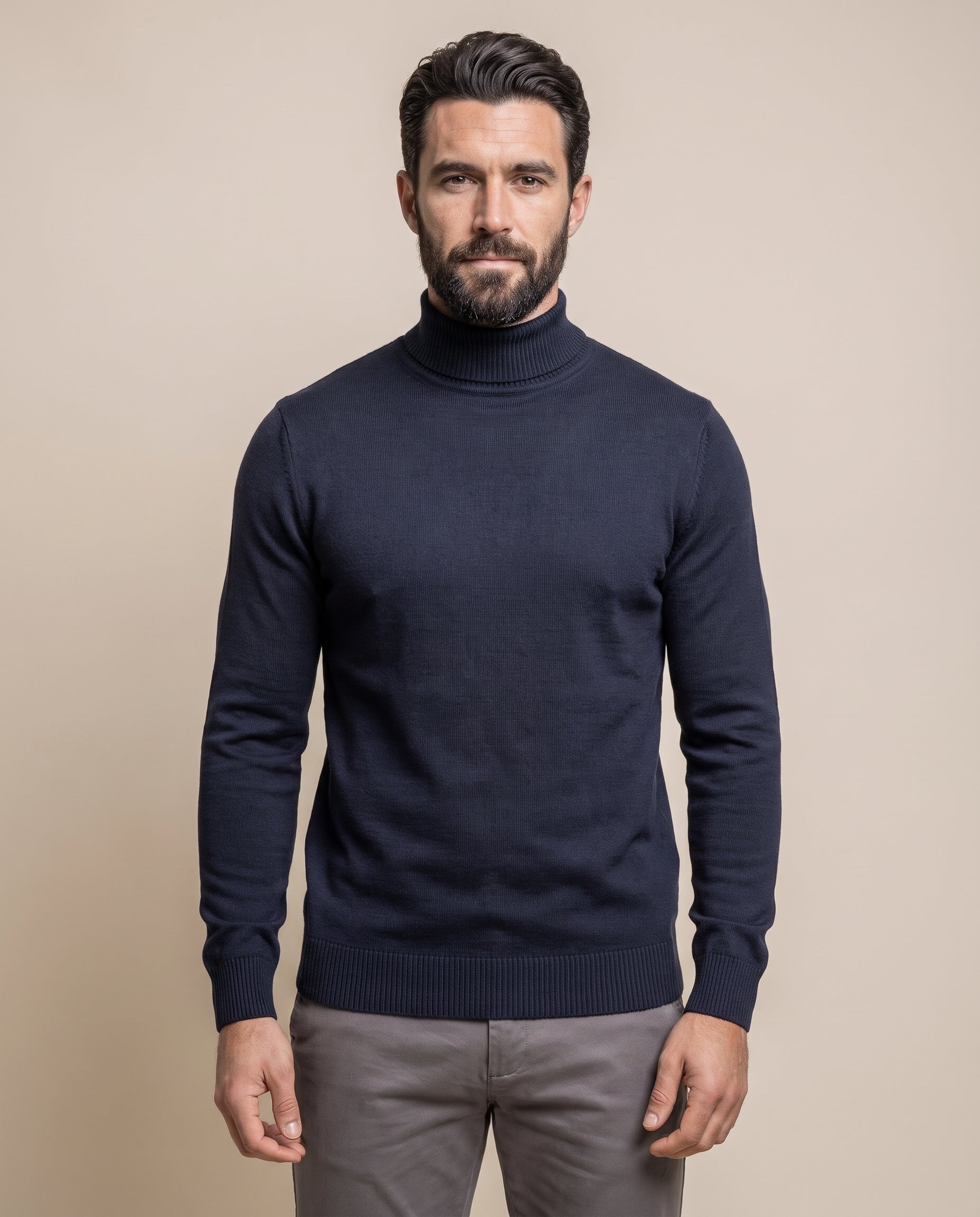 Karris Coltrui Heren Marine Blauw - Cavani – modelfoto