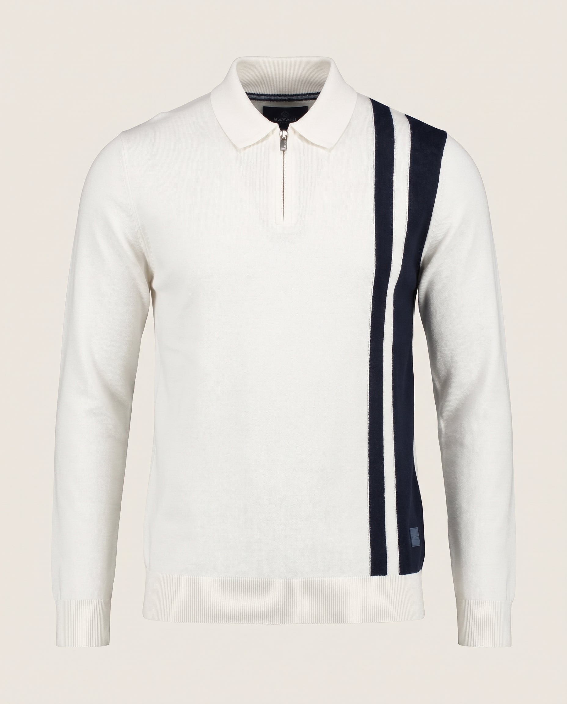 Diablo Ecru - Pullover Heren met Rits - Cavani – productfoto zonder model