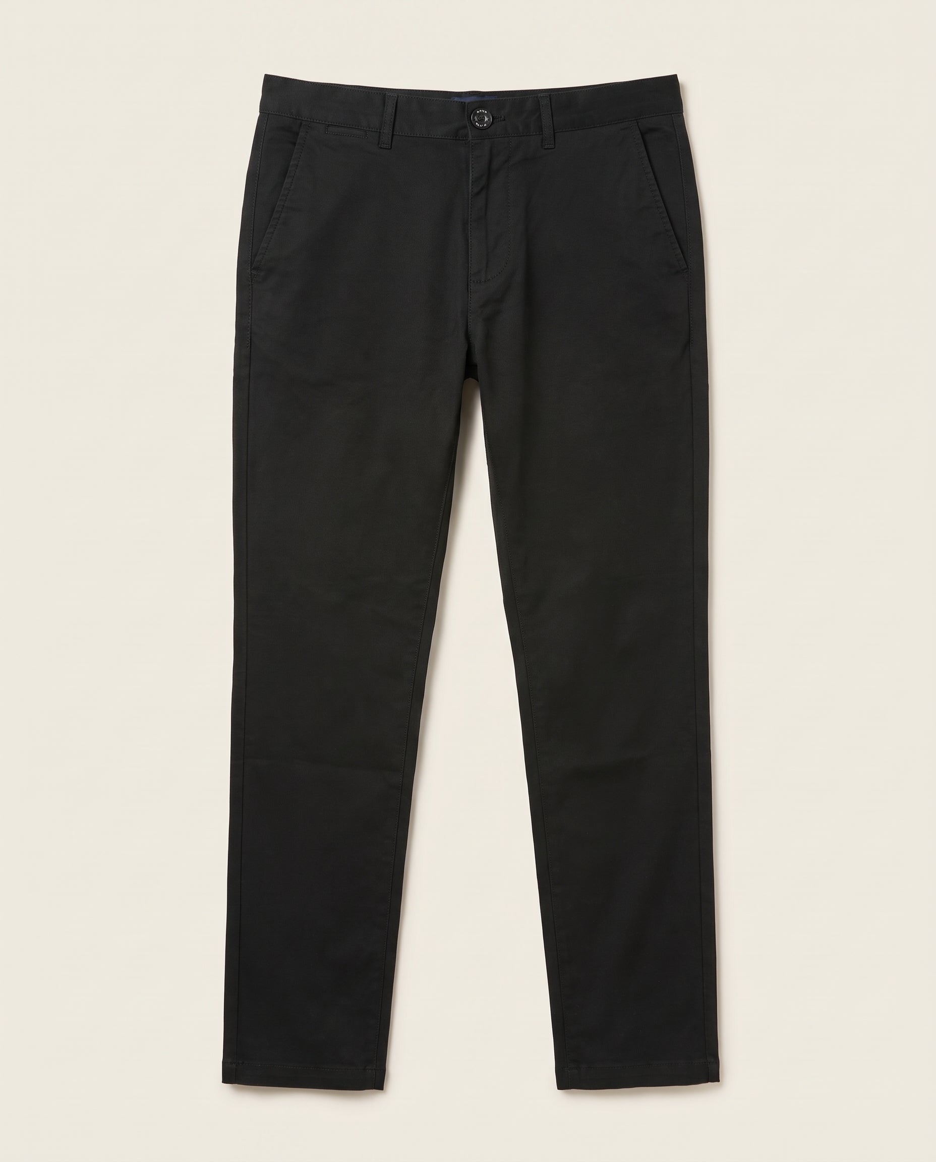 Chino broek heren Zwart - Cavani Dakota – productfoto zonder model