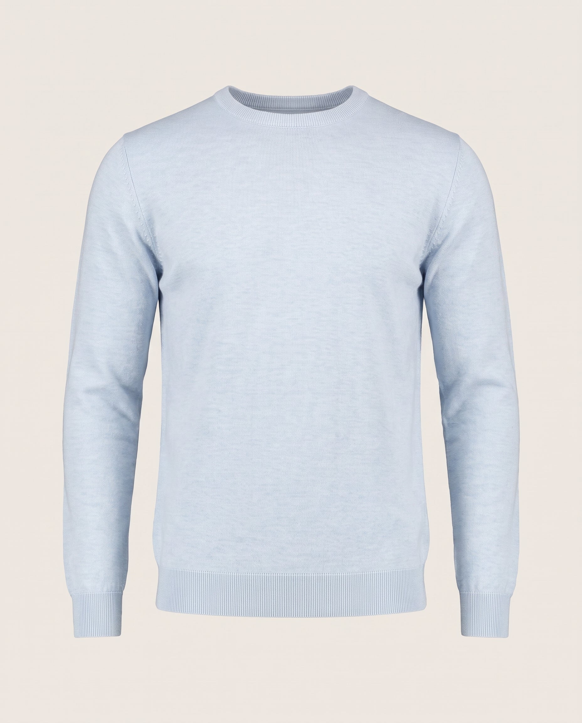 Cavani KN101 Sky Blue - Gebreide trui voor heren – productfoto zonder model