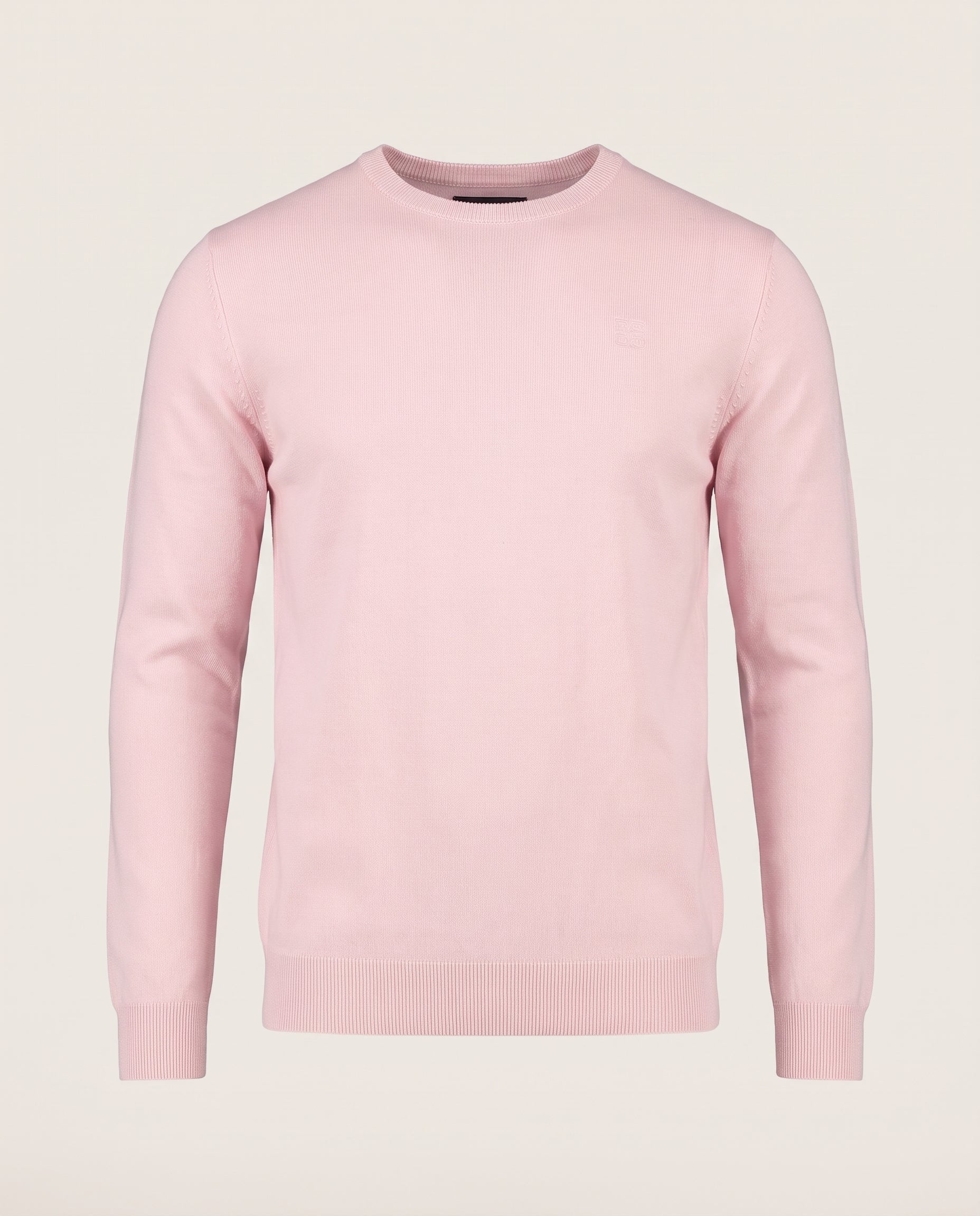 Cavani KN101 Pink - Gebreide trui voor heren – productfoto zonder model