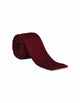 Stropdas wine gebreid - Garrison Limited wine red
